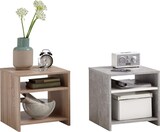 thumbnail of FMD Couchtisch mit Ablage Betongrau und Weiß