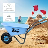 thumbnail of Kinderschubkarre blau Feuerwehr Schiebkarre Metallschubkarre Gartenkarre