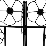 thumbnail of vidaXL Gartentor Rosenbogen Rankgitter Rosensäule Spalier Pergola : Farbe - Schwarz