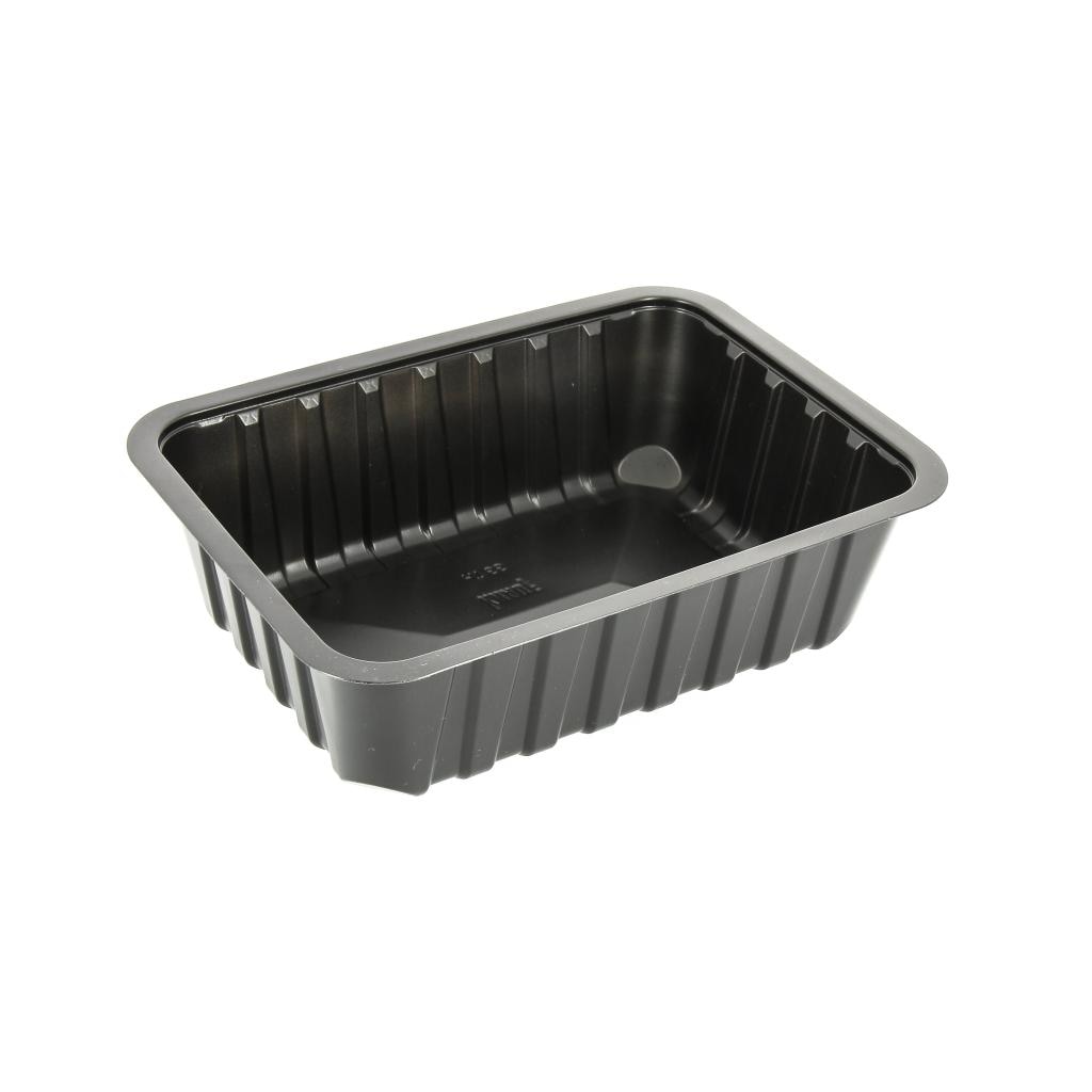 Firplast Barquette thermoformée noire 1000GR 190X137X50 (X600)