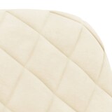 thumbnail of vidaXL Esszimmerstühle 2 Stk. Drehbar Creme Samt