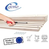 thumbnail of Coemo Rolllattenrost 25 Leisten 6 Befestigungspunkte 90 x 200 cm