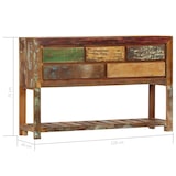 thumbnail of Helloshop26 - Buffet Sideboard Schrank Konsolentisch Aufbewahrungsmöbel 120 cm Massivholz aus Altholz 4402172