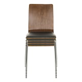 thumbnail of Sedia da conferenza / Sedia per visitatori PERIA nero / noce hjh OFFICE