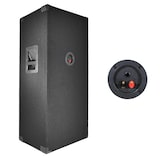 thumbnail of Pack DJ sonorisation BM SONIC PA Enceintes 2x15"/38cm 4000W bassreflex + Ampli 3000W avec Table de mixage Ibiza + CABLES