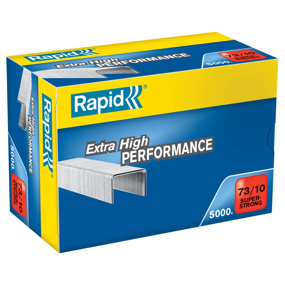 Rapid, Punti Super Strong, 73/10, acciaio zincato, metallo, conf. 5000 pezzi