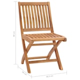 thumbnail of vidaXL Klappbare Gartenstühle 8 Stk. Massivholz Teak