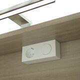 thumbnail of AcquaVapore Spiegelschrank, Badspiegel, Badezimmer Spiegel City 160cm braun Eich JA mit 1x 5W LED / 1x Energiebox