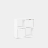 thumbnail of KLAST Mueble recibidor flotante en madera color blanco Aleni