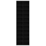 thumbnail of vidaXL Schuhschrank Schwarz Eichen-Optik 54x34x183 cm Holzwerkstoff