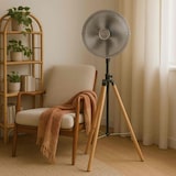 thumbnail of WellHome - Verstellbarer Standventilator aus Metall mit 3 Geschwindigkeiten und PureCopper-Motor