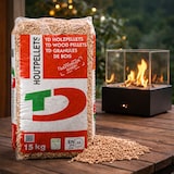 thumbnail of Witte Houtpellets ENplus A1 – 15 kg – Premium Kwaliteit – Geschikt voor Pelletkachel & Tafelhaard