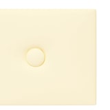 thumbnail of vidaXL Wandkopfteilen 12 pcs Creme 90 x 15 cm Kunstleder