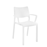 thumbnail of METRO PROFESSIONAL Sedia con braccioli impilabile Tramontana, plastica, bianco