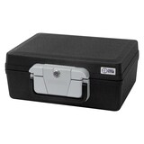 thumbnail of ECD Germany Dokumentenbox DIN A4, 39×33×16 cm (7 L) – feuerfest & wasserdicht, abschließbar (2 Schlüssel), Sicherheitskoffer/Geldkassette mit Griff