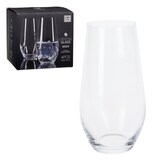 thumbnail of WellHome - Set mit 4 Trinkgläsern aus klarem Glas (580 ml)