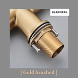 thumbnail of Lana | 3-weg goud zwarte uittrekbare kraan | roestvrij stalen drinkwater osmose kraan keuken|mengkraan - 360 graden draaibaar | filter 3 aansluitingen