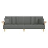 thumbnail of vidaXL Schlafsofa mit Armlehnen Dunkelgrau Stoff