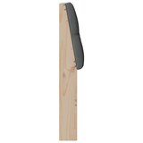 thumbnail of vidaXL Gepolstertes Kopfteil Dunkelgrau 200 cm Massives Kiefernholz