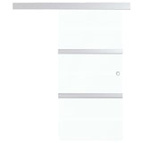 thumbnail of vidaXL Schiebetür mit Softclose ESG-Glas und Aluminium 76x205 cm