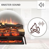 thumbnail of Elektrischer Kamineinsatz BALDERIA Lily - Feuerstelle - dunkles Holz