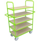 thumbnail of Etagenwagen 180x144x63 cm 600 kg 5 Ebenen Kommissionierwagen Transportwagen
