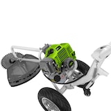 thumbnail of Débroussailleuse Thermique 52cm³ à Roues Lame Ø 255 mm + Casque de sécurité Grillagé VITO