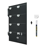 thumbnail of Securit® Wandbord - Weekplanner - Inclusief krijtstift en klittenbandset voor wandmontage - Einde van de serie