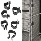 thumbnail of tectake Wicker loungeset San Domino met aluminium frame - lichtgrijs/donkergrijs - 405092