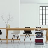 thumbnail of Relaxdays Servierwagen Bambus, 3 Ablagen, 360° drehbare Rollen, Edelstahl-Stangen, Küchenwagen, HBT: 76,5x46x38 cm, weiß