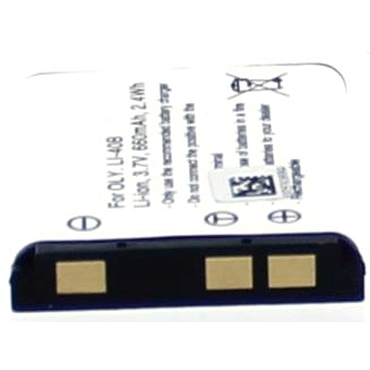 Akku für Maginon SZ 24 Li-Ion 3,7 Volt 650 mAh schwarz