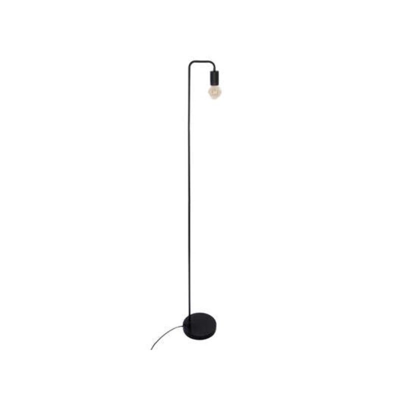 Lampadaire Noir en Métal H 150 cm