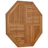 thumbnail of vidaXL Tischplatte 90x90x2,5 cm Achteckig Massivholz Teak