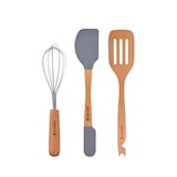 thumbnail of BERGNER - Genius Set di 3 Utensili da Cucina Multifunzione 2 in 1, Legno e Silicone