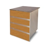 thumbnail of Combisteel kassa 800x800x850mm