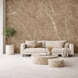 thumbnail of Panel decorativo efecto mármol gres porcelánico set de 6 piezas 4,3 m2 revestimiento de pared PVC en UV 120x60 Mármol Beige