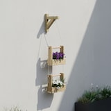 thumbnail of HORTALIA Jardineira suspensa Woody 2B em madeira tratada para exterior