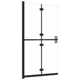 thumbnail of Helloshop26 - Faltbare Duschabtrennung Badewannentrennwand Badezimmeraccessoire Duschwand für den Wohnbereich ESG-Glas 90 x 190 cm 02_0002161