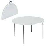 thumbnail of Mesa redonda plegable Lifetime Ø122x74 cm