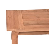 thumbnail of Gartenbank NORMA - 200cm Breit, Teak, Natur | Terrassenbank Wetterfest Sitzbank Outdoor Bank