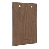 thumbnail of Securit® Menu A5 "Walnut" - Capa em couro - Madeira acabamento nogueira envernizada