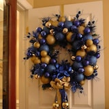 thumbnail of WellHome - Set mit 16 blauen Weihnachtskugeln Ø3,5cm - Perlglanz-Finish