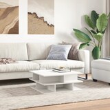 thumbnail of vidaXL Couchtisch Weiß 70x70x29 cm Holzwerkstoff