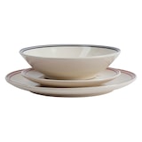 thumbnail of El Ganso - 12-teiliges gestreiftes Geschirrset mit 1,2-l-Wasserflasche und 4 345-ml-Gläsern