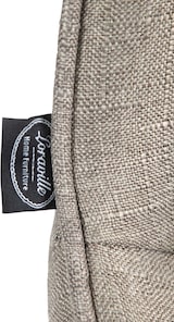 thumbnail of DELUKE® Barhocker 2er Set TAMPA - Taupe, Stoff, Chrom | Barhocker mit Lehne Barstuhl Tresenhocker Tresenstuhl Kneipenhocker Kneipenstuhl