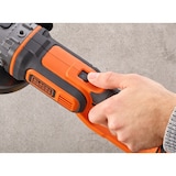 thumbnail of Black and Decker Mini-Amoladora BCG720N-XJ 18V 125mm, velocidad 8.600 rpm, M14, arranque suave. Sin batería/cargador