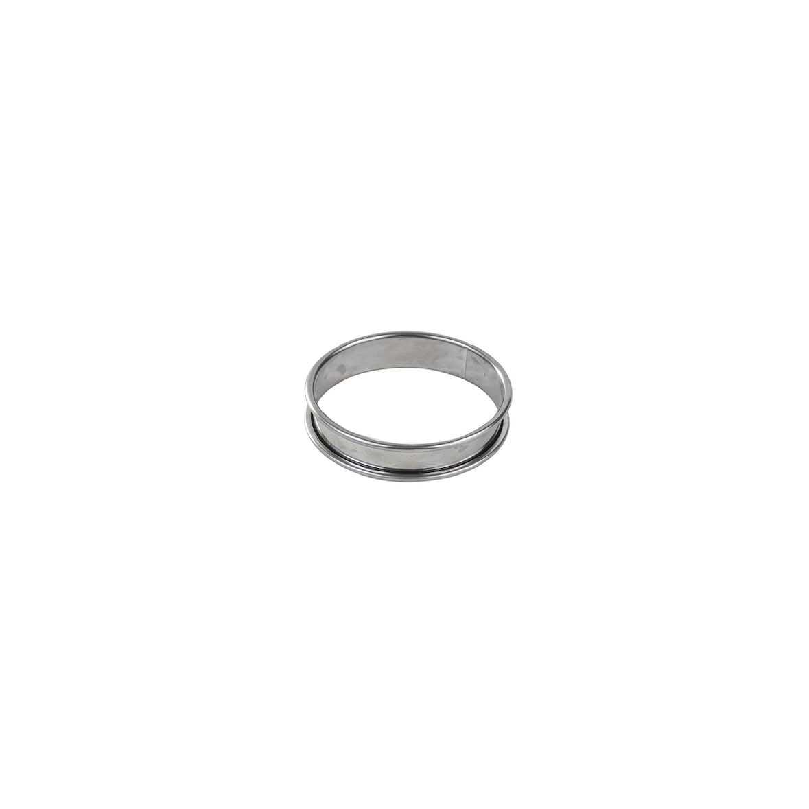 Gobel - Tortenring - Edelstahl - gerollte Ränder - Stärke 4/10 - Ø 90 mm H 20 mm - 824930