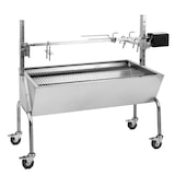 thumbnail of Sauenland Spanferkelgrill mit Elektromotor Drehspieß Silber-Metallic