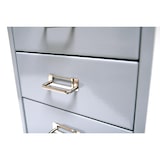 thumbnail of Schubladenschrank silber Metall 6 Schubladen HxBxT 66x28x40cm SZAGATO Schubladen-Container Büroschrank Werkzeugschrank Aufbewahrungsschrank