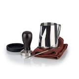 thumbnail of 5-delige barista set Melkkan 0,35l Tamper Ø51mm Latte pen: 13,5 cm Barista doek PAN